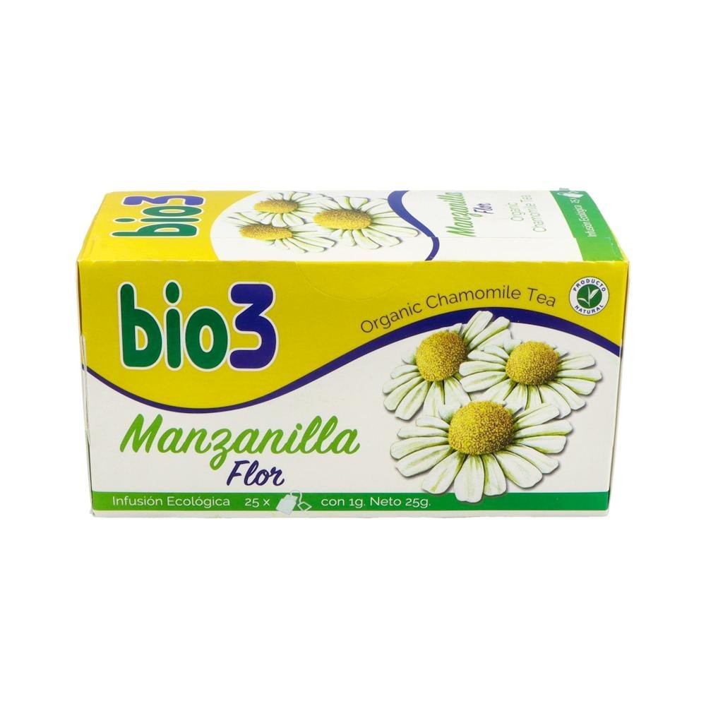 Manzanilla Bio 3 Infusion 25 Bols
