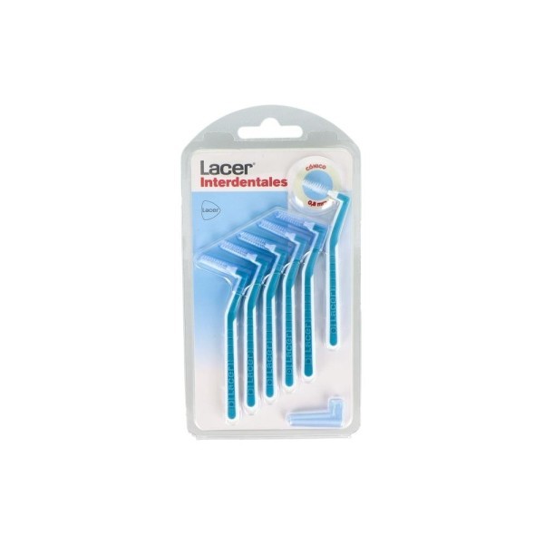 Cepillo Interdental Lacer Conico Angu Azul 6 U
