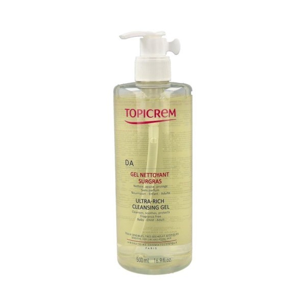 Topicrem Da Gel Sobreengrasante 500 Ml