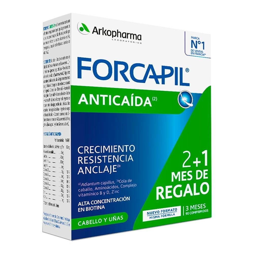 Forcapil Anti-Caida Del Cabello 2+1 Mes Gratis...