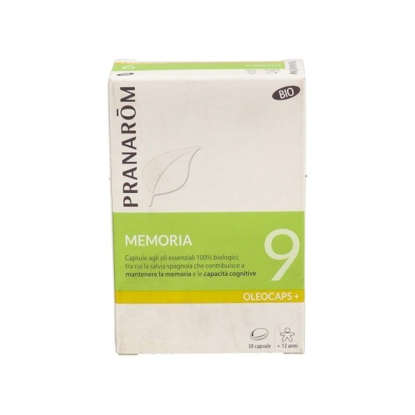 Pranarom Oleocaps 9 Memoria Bio 30 Caps