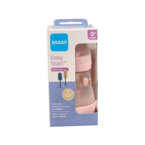 Biberon Mam Anti-Colic 160Ml Matt - Rosa