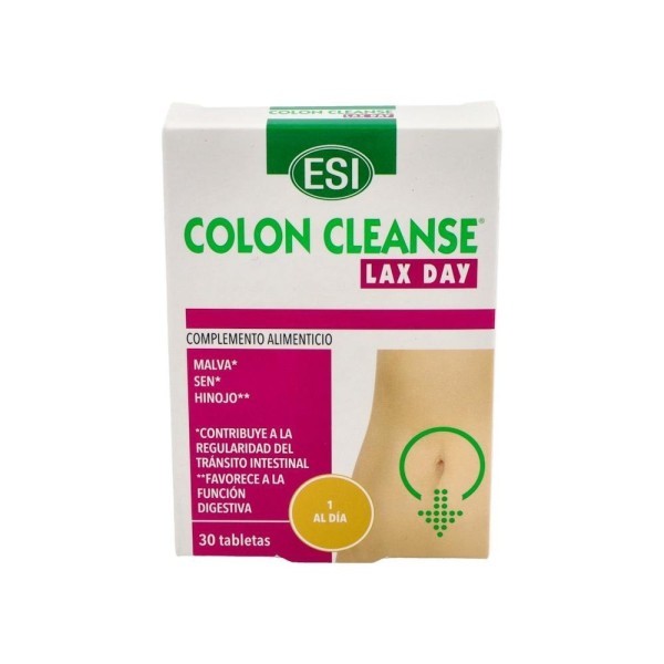 COLON CLEANSE LAX DAY ESI 30 TABLETAS