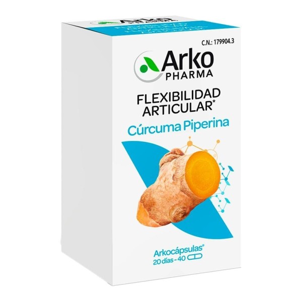 ARKOCAPSULAS CURCUMA BIO  40 CAPSULAS