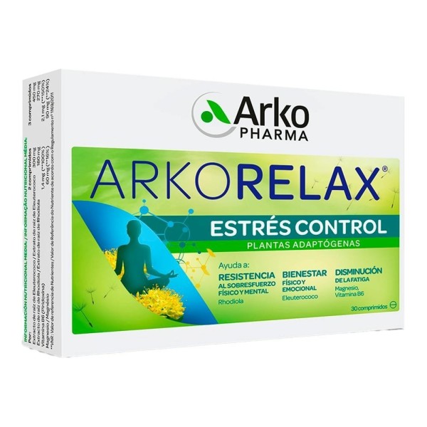 ARKORELAX ESTRES CONTROL  30 COMPRIMIDOS