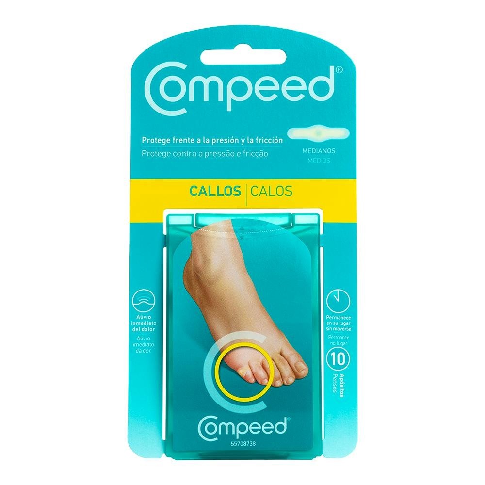 COMPEED CALLOS HIDROCOLOIDE TALLA MEDIANA 10...