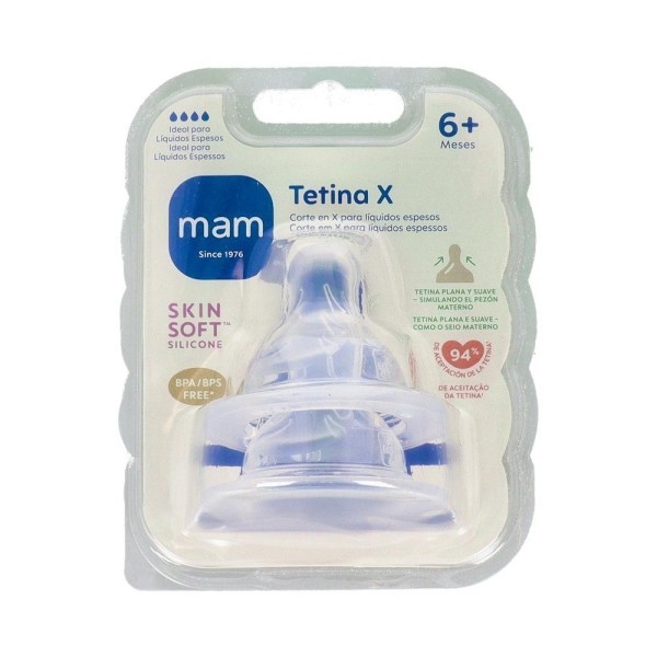 TETINA SILICONA FLUJO EXTRA RAPIDO MAM TEAT X + 6 MESES