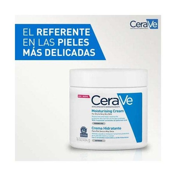 CeraVe Crema Hidratante Piel Seca 340gr