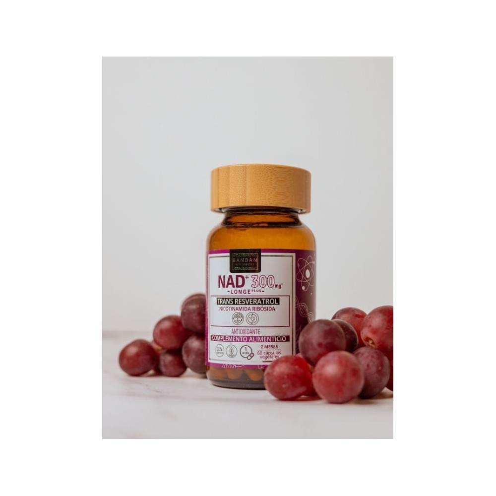 NAD⁺ 300mg & Trans-Resveratrol