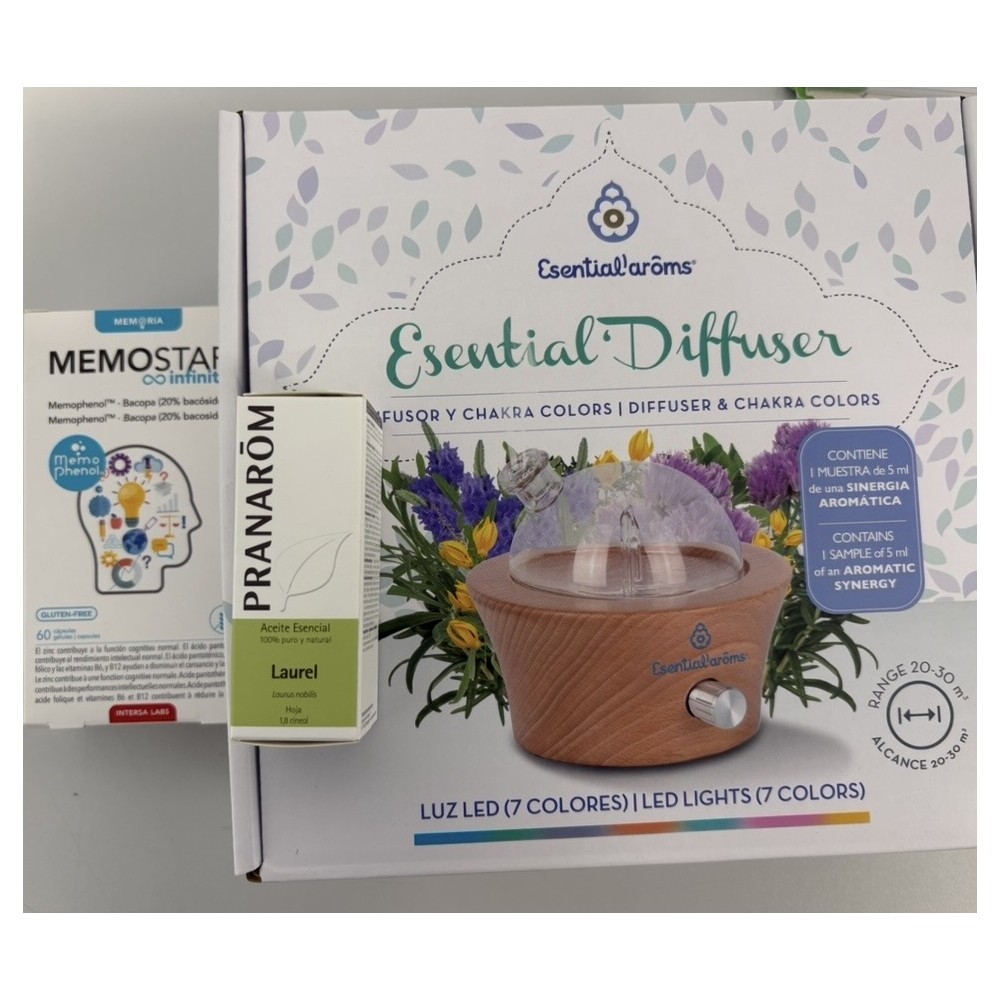 Pack concentración memoria y difusor