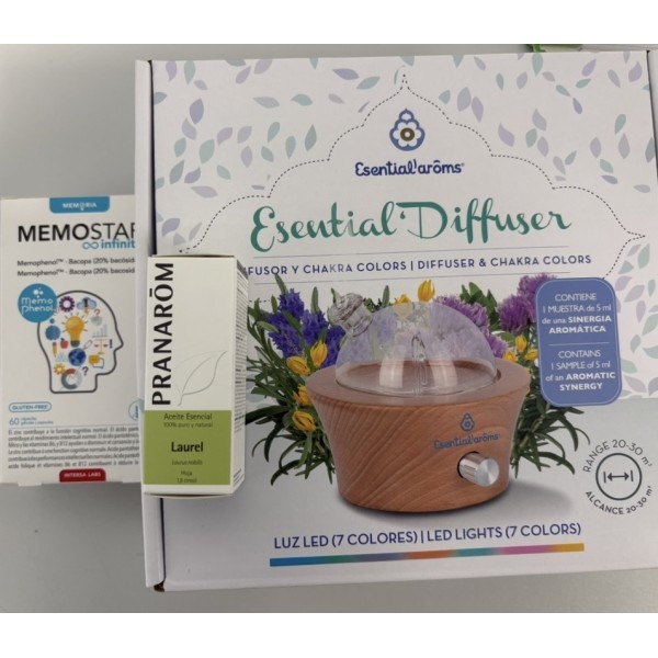 Pack concentración memoria y difusor