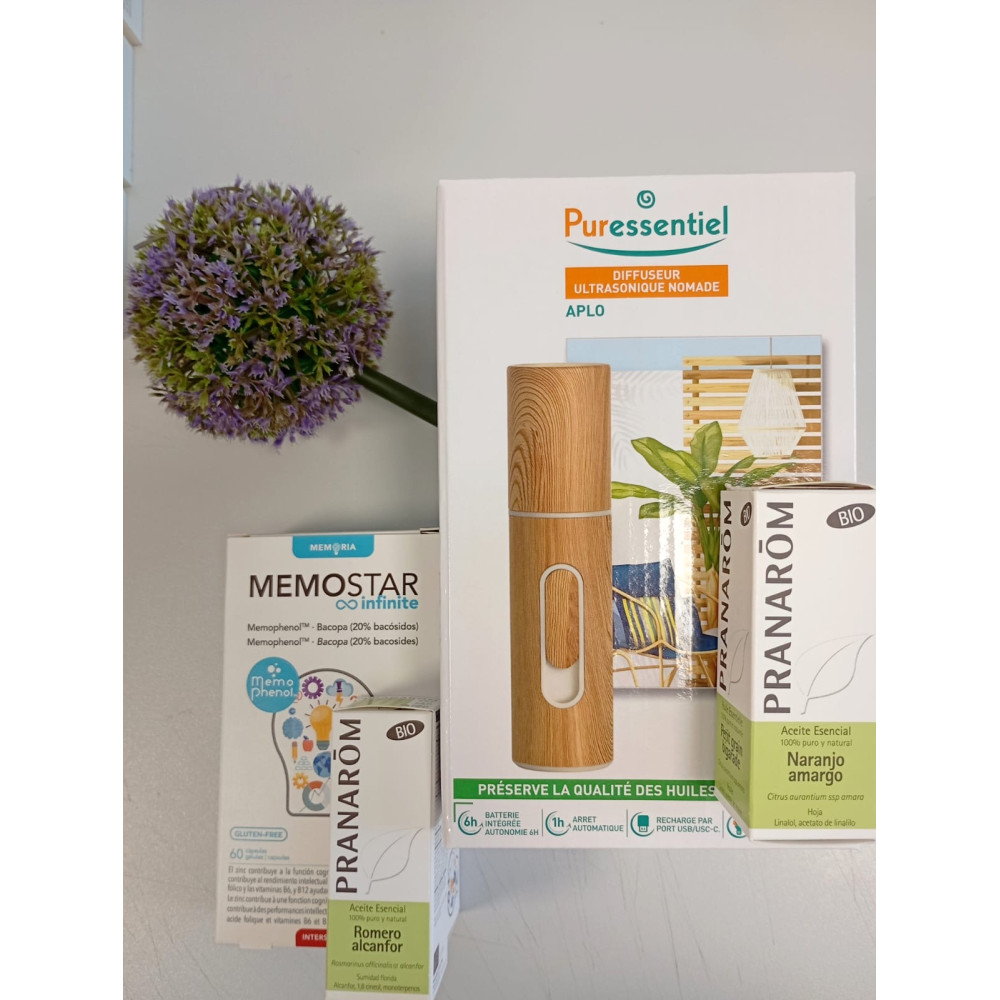 Pack Concentración + Memoria y difusor portatil